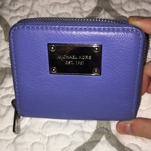 Michael Kors Blue Wallet